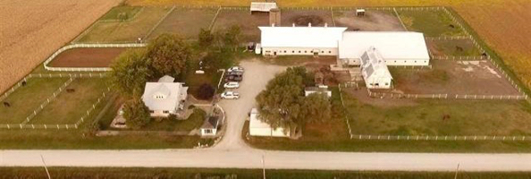 Impressive Iowa Horse Acreage For Sale | Equestrian Boarding and Training Center
