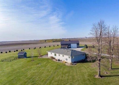 6017 11th Ave Dysart - Aerial Exterior