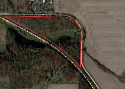 Aerial Map – 13 Acres of Iowa Land for Sale