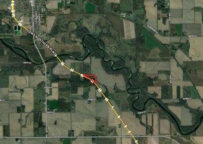 Aerial Map – 13 Acres of Iowa Land for Sale