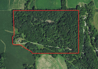 Decorah Acreage for Sale | 3091 Springwater Lot Border