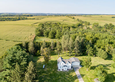 Decorah Acreage for Sale | 3091 Springwater Aerial