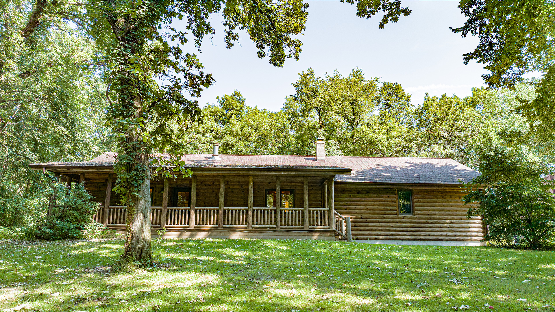 7121 Rickard Road, Log Home on 40 Timber Acres