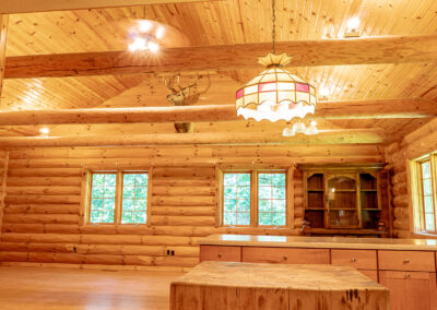 7121 Rickard Road, Log Home on 40 Timber Acres