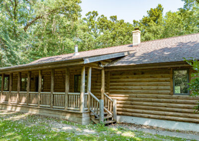 7121 Rickard Road, Log Home on 40 Timber Acres