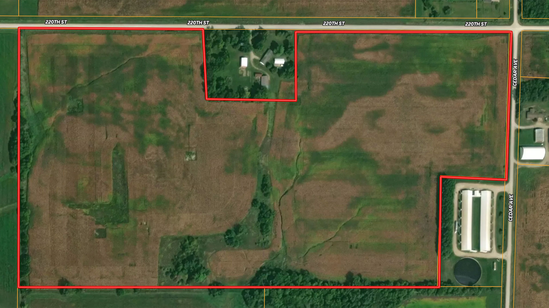 67 acres of farm land for sale in Butler County, Iowa