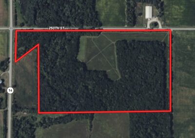 73 Acres of Hunting Land for Sale in Floyd County, Iowa