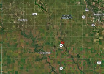 73 Acres of Hunting Land for Sale in Floyd County, Iowa