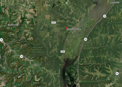 949 Lansing Harpers Road Iowa Land for Sale